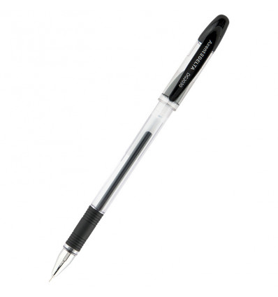 Ручка гелева Delta DG2030-01, чорна, 0.5 мм