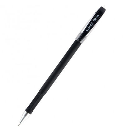 Ручка гелевая Axent Forum AG1006-01-A, чёрная, 0.5 мм