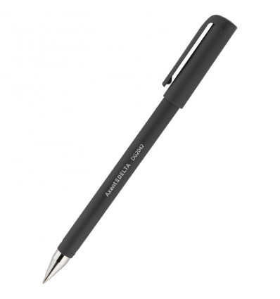 Ручка гелева Delta DG2042-01, чорна, 0.7 мм