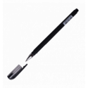 Ручка гелевая FOCUS, RUBBER TOUCH, 0,5мм, черные чернила