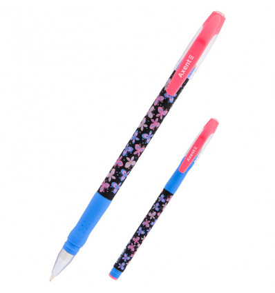 Шариковая ручка Axent Butterflies AB1049-17-A синяя 0.5мм