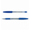 Шариковая ручка BUROMAX CLASSIC GRIP 0.7мм синяя