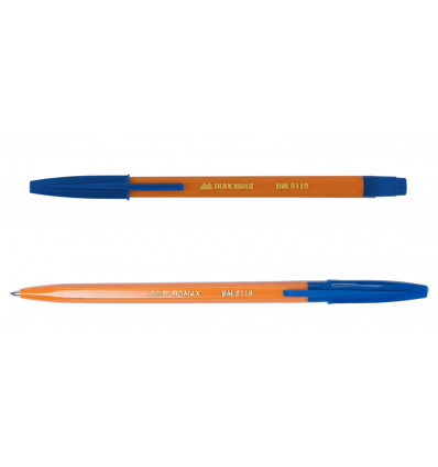 Кулькова ручка BUROMAX SUN 0.7мм синя