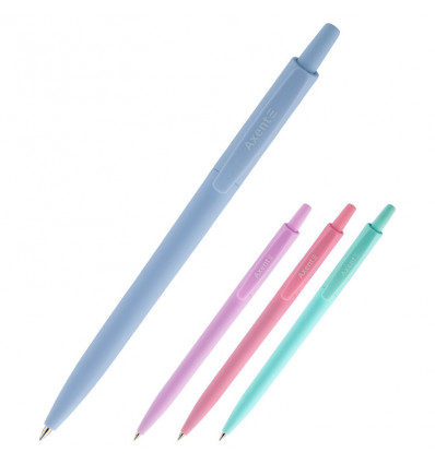 Кулькова ручка Axent Allegro Pastelini AB1090-02-A автоматична 0.5мм синя