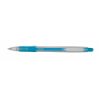 Кулькова ручка BUROMAX CRYSTAL PASTEL автоматична 0.7мм синя