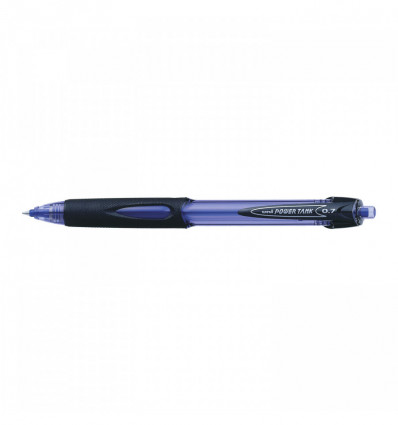 Кулькова ручка UNI POWER TANK автоматична 0.7мм синя