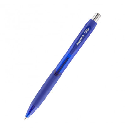 Шариковая ручка Axent City AB1082-02-A автоматическая 0.7мм синяя