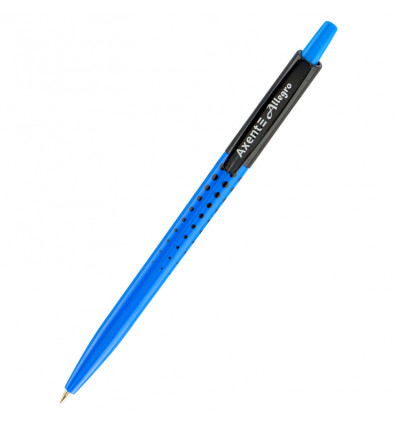 Шариковая ручка Axent Allegro AB1041-02-A автоматическая синяя 0.5мм