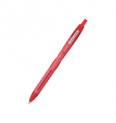 Шариковая ручка UNIMAX Aerogrip автоматическая красная ( UX-136-06 )