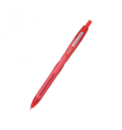 Шариковая ручка UNIMAX Aerogrip автоматическая красная