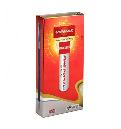 Ручка шариковая Fine Point Dlx., черная ( ux-111-01 )