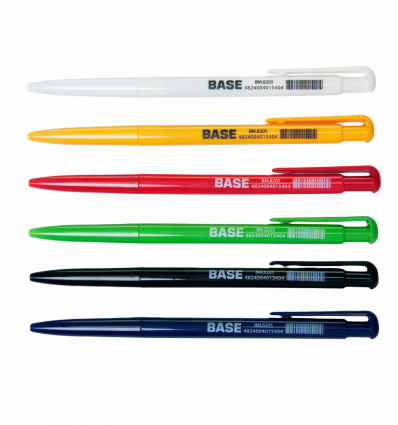 Кулькова ручка BUROMAX BASE JOBMAX автоматична 0.7мм чорна