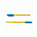 Ручка масляная PATRIOT, 0,5 мм, трехгр.корпус, синие чернила
