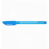 Ручка масляна SILK, 0.5 мм, тригр. корпус, сині чорнила