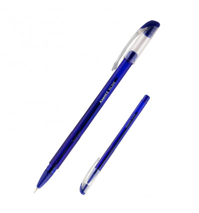 Ручка масляная Axent Glide AB1052-02-A, синяя, 0.7 мм