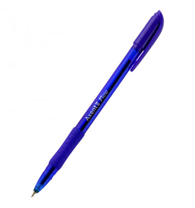 Ручка масляная Axent Flow AB1054-02-A, синяя, 0.7 мм