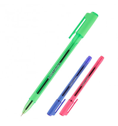 Ручка масляная автоматическая Axent Modern AB1093-02-A, 0.7 мм, синяя