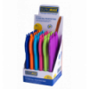Ручка масляная автоматическая HOLLY TOUCH, RUBBER TOUCH BM.8271, 0,7 мм, синяя