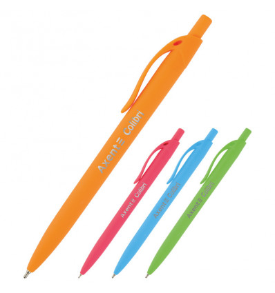 Ручка масляна автоматична Axent Сolibri AB1062-02-A, синя, 0.7 мм