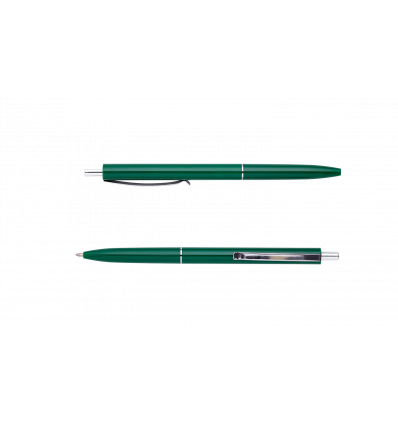 Ручка шарик.автомат.COLOR, L2U, 1 мм, зеленый корпус, синие чернила