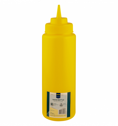 Пляшка для кетчупу Metro Professional жовта 1025мл 1шт