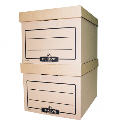 Короб для архивных боксов R-Kive Basics, цвет "крафт", 340х275х450 мм