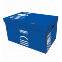 Короб для архивных боксов, 560х380х265 мм, синий