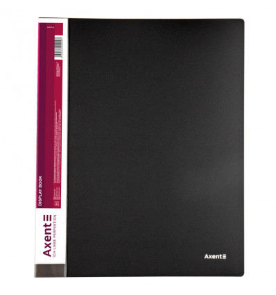 Дисплей-книга Axent 1010-01-A, А4, 10 файлiв, чорна ( 1010-01-A )