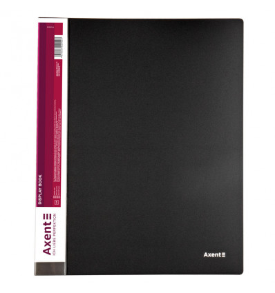 Дисплей-книга Axent 1010-01-A, А4, 10 файлiв, чорна