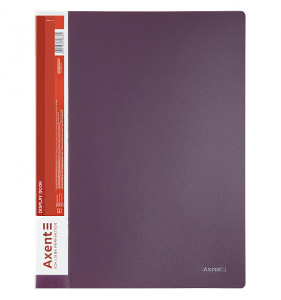 Дисплей-книга Axent 1020-11-A, A4, 20 файлів, сливова ( 1020-11-A )