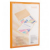 Дисплей-книга с карманом Axent 1020-25-A, А4, 20 файлов, оранжевая