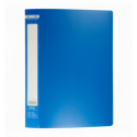 Папка пластикова з 30 файлами, JOBMAX, А4, синя