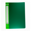 Папка пластикова з 30 файлами, JOBMAX, А4, зелена