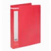Папка пластикова з 60 файлами, JOBMAX, А4, червона