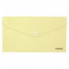 Папка-конверт на кнопке Axent Pastelini 1414-08-A, желтая
