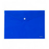 Папка на кнопке Axent 1412-22-A, А4, непрозрачная, синяя