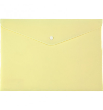 Папка на кнопці Axent Pastelini 1412-08-A, А4, жовта