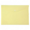 Папка на кнопке Axent Pastelini 1412-08-A, А4, желтая