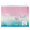 Папка на молнии zip-lock Axent Colourful Feather 1462-91-A, А5+