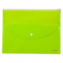 Папка-конверт Axent 1430-08-A zip-lock, 2 отделения, A4, желтая