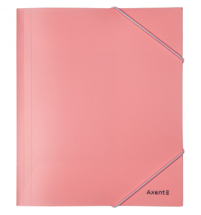 Папка на резинках Axent Pastelini 1514-10-A, А5, розовая