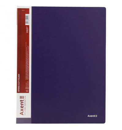 Папка-скоросшиватель Axent 1304-02-A, А4, синяя
