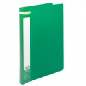 Папка пластиковая с скоросшивателем, JOBMAX, A4, зеленая