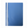 Папка-скоросшиватель с механизмом "усики", JOBMAX, А4, 110/110 мкм, 2 отв., 110/110 мкм, синяя
