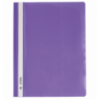 Папка-скоросшиватель с механизмом "усики", А4, 120/160 мкм, фиолетовая