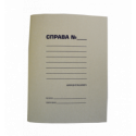 Папка - швидкозшивач "СПРАВА", А4, картон 0,35 мм
