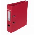 Папка-реєстратор двостороння ELITE, А4, ширина торця 70 мм, червона