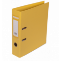 Папка-реєстратор двостороння ELITE, А4, ширина торця 70 мм, жовта