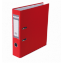 Папка-реєстратор одностороння LUX, JOBMAX, А4, ширина торця 70 мм, червона