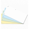 Індекс-розділювач 10,5х23см (100шт.), картон, асорті